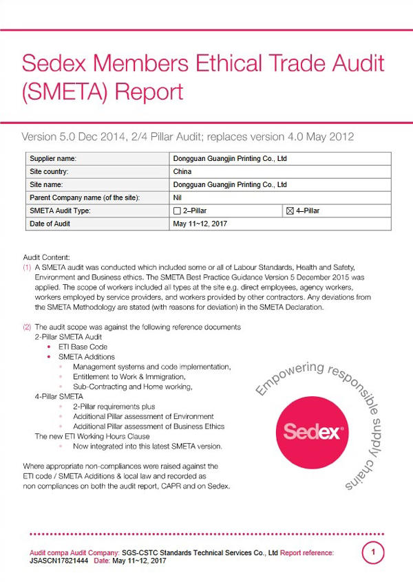 SMETA-JSASCN17821444-Dongguan Guangjin Printing Co., Ltd-May 11~12, 2017-Initial-Report