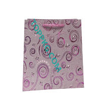 hot sale glitter paper special paper custom shopping bag