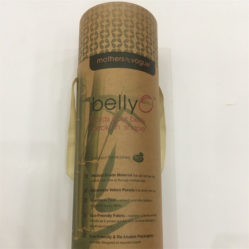 Kraft Tubes Wholesale Small Cardboard Tubes Paper Tube Packaging with clear PE  lid