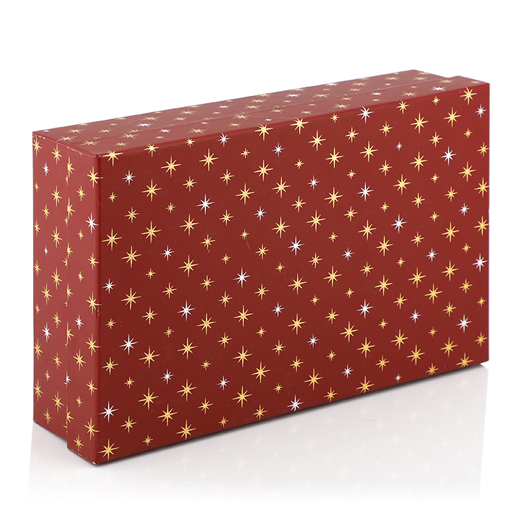 Matte paper cardboard gift box with strong quality